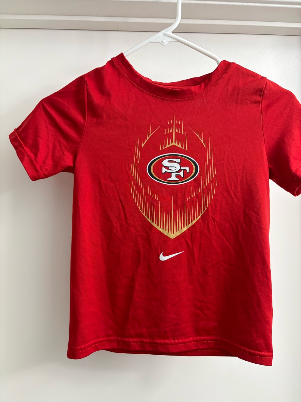 Nike Kids Red San Francisco 49ers Graphic Tee